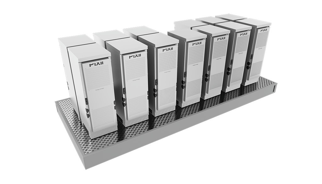 Pixii Power Base Baterías modulares ESS para almacenamiento de energía industrial en grandes capacidades